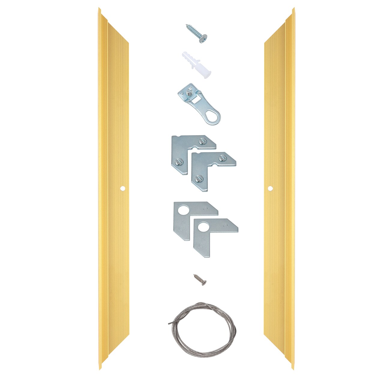 Creative Mark Illusions Metal Floating Frame Kit Pairs for Canvas - Two Sides - Metal Frame Kit for 7/8 inch Deep Canvases - For Gallery Wall, Art Panels, Modern Décor